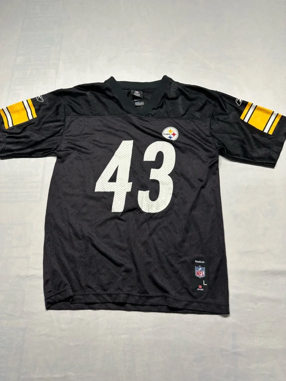 Pittsburgh Steelers Tony Polamalu jersey Youth Large 14/16